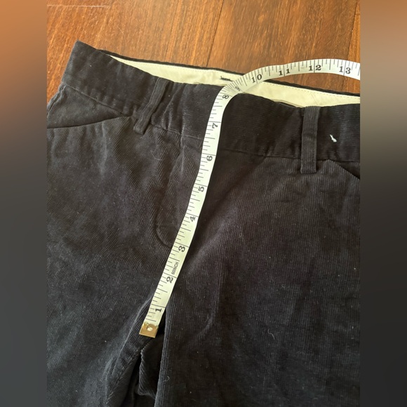 NWOT Theory Black Corduroy Flare Pants - Picture 7 of 8